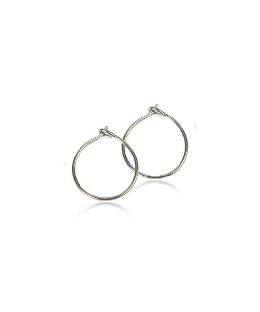 Silver Titanium Sleeper (12-14mm)