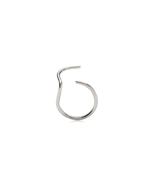 Silver Nose Ring - RIGHT