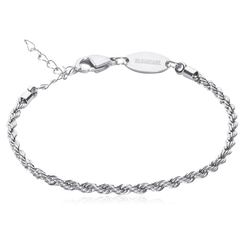 Silver Twist 2.5mm Bracelet