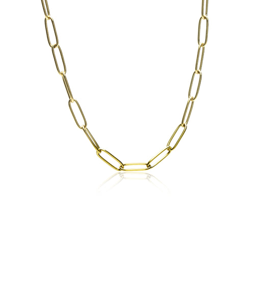 Gold Link 3.5mm Necklace