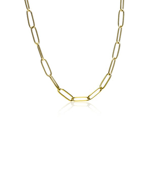 Gold Link 3.5mm Necklace (40-46cm)