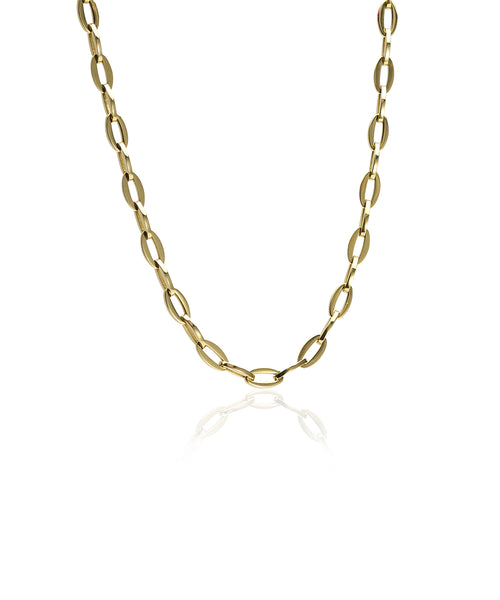 Gold Grand Link 7.3mm Necklace