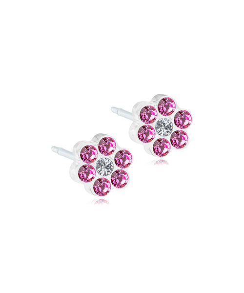 Daisy 5mm Medical Plastic Earrings