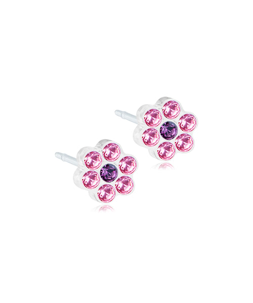 Daisy 5mm Medical Plastic Earrings