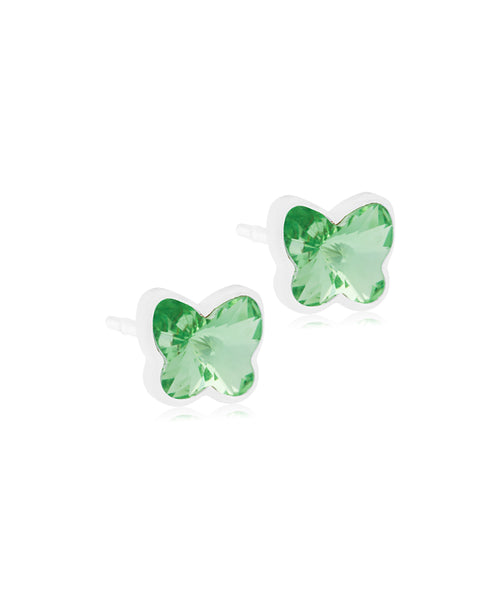 Baby Butterfly 5mm Medical Plastic Earrings