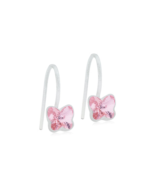 Butterfly 5mm Medical Plastic Earrings