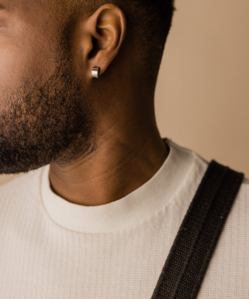 Silver Grand Plain Curved 10mm