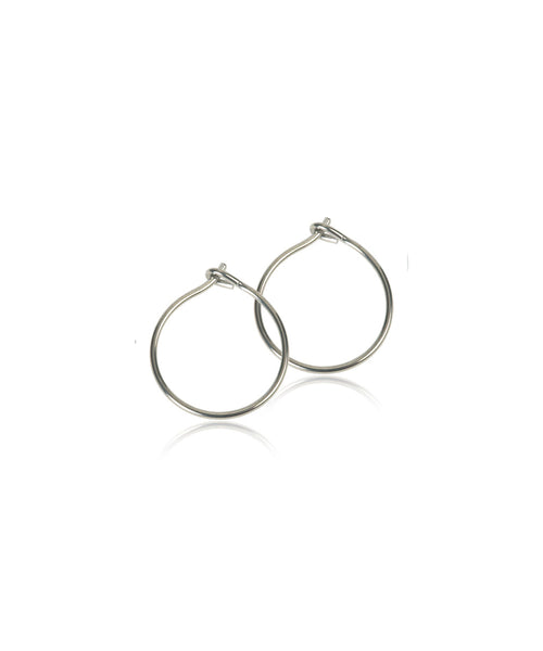 Silver Titanium Sleeper (12-14mm)