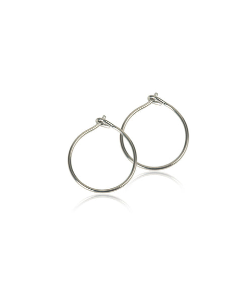 Silver Titanium Sleeper (12-14mm)