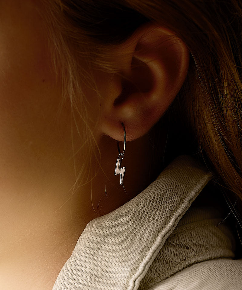 Silver Sleeper Pendant Flash 11mm