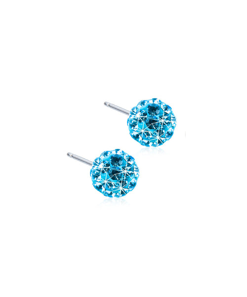 Preciosa Crystal Ball Earrings (6-10mm)