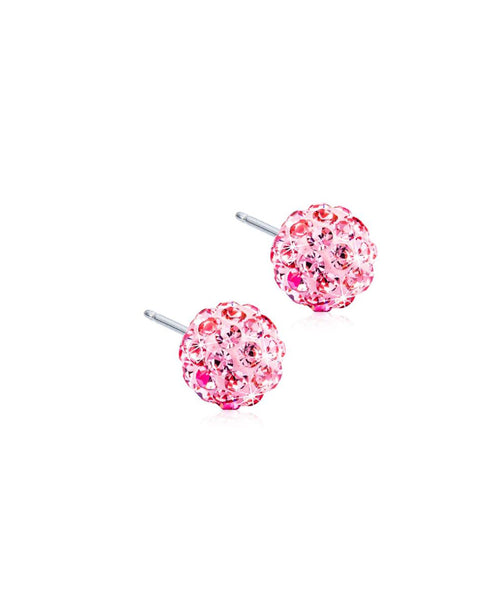 Preciosa Crystal Ball Earrings (6-10mm)