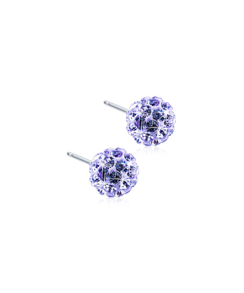 Preciosa Crystal Ball Earrings (6-10mm)