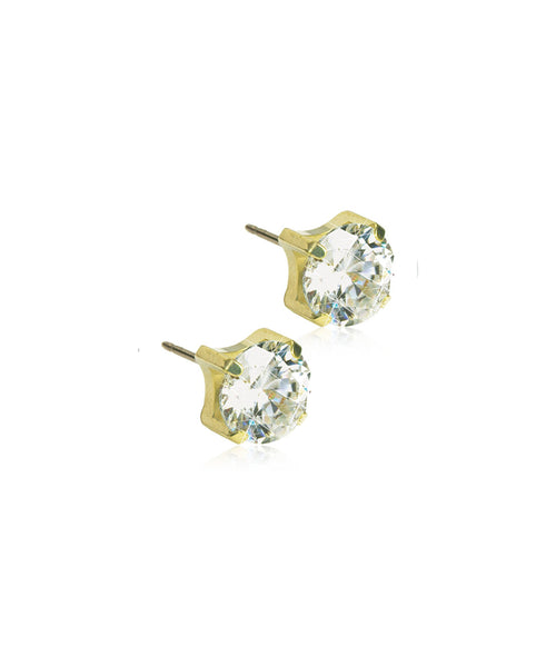 Gold Tiffany Earrings (3-9mm)