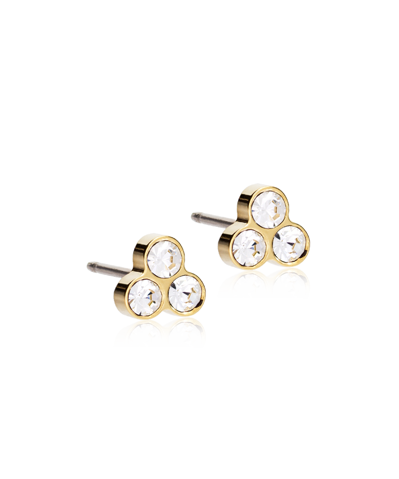 Gold Clover 6mm