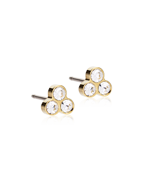 Gold Clover 6mm