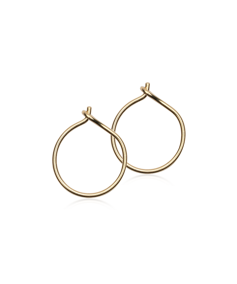 Gold Titanium Sleeper (12-14mm)