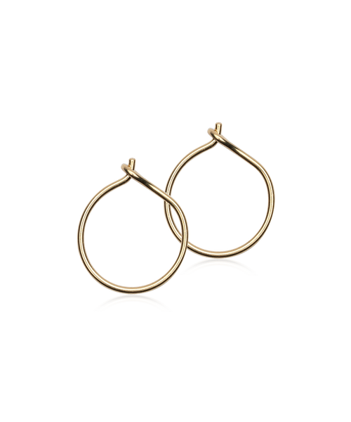 Gold Titanium Sleeper (12-14mm)