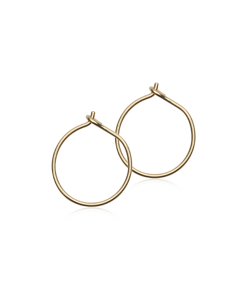 Gold Titanium Sleeper (12-14mm)