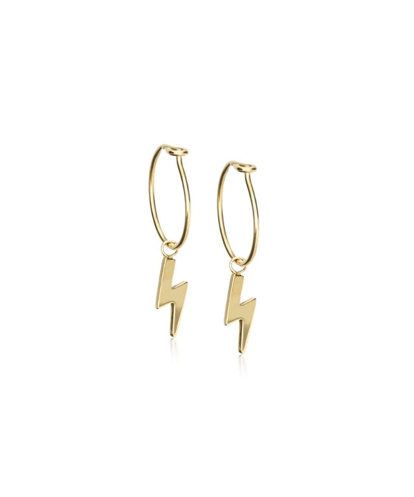Gold Sleeper Pendant Flash 11mm