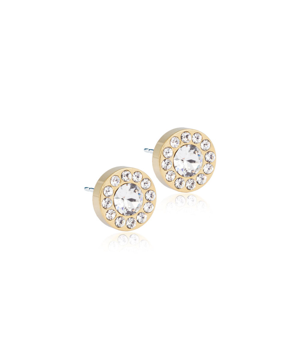 Golden Titanium Star Earrings | BeautyIcons