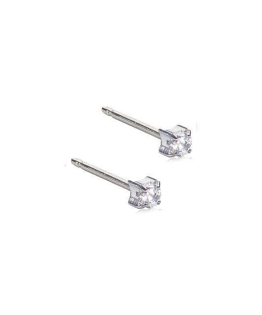 Silver Tiffany Earrings (3-9mm)