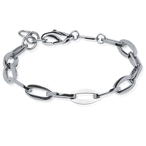 Silver Grand Link 7.3mm Bracelet