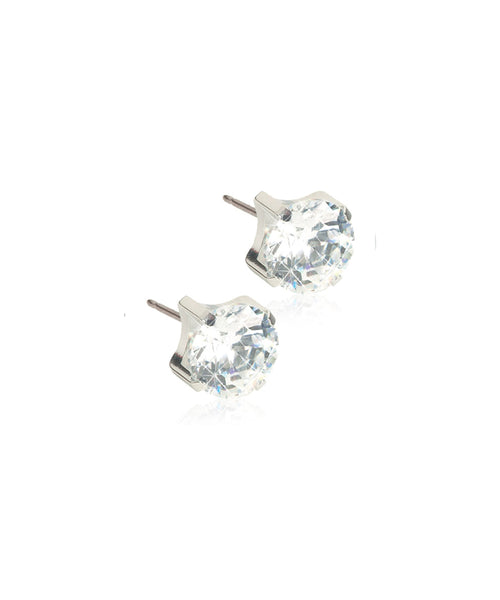 Silver Tiffany Earrings (3-9mm)