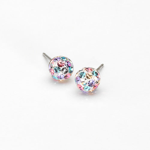 Preciosa Crystal Ball Earrings (6-10mm)