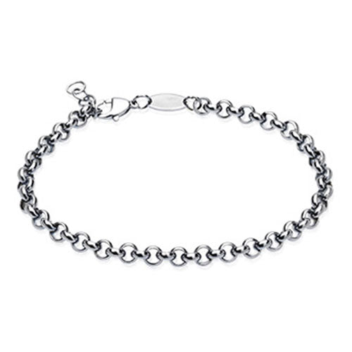Silver Box Chain 5mm Bracelet