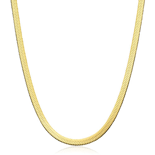 Blomdahl Gold Plain 2.5mm necklace, suitable even for sensitive skin
