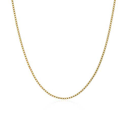 Gold Classic 1mm Necklace – 48–52cm