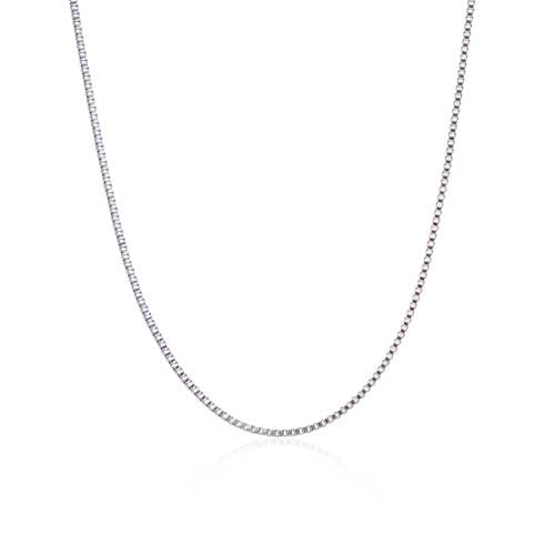Silver Classic 1mm Necklace (48-52 cm)