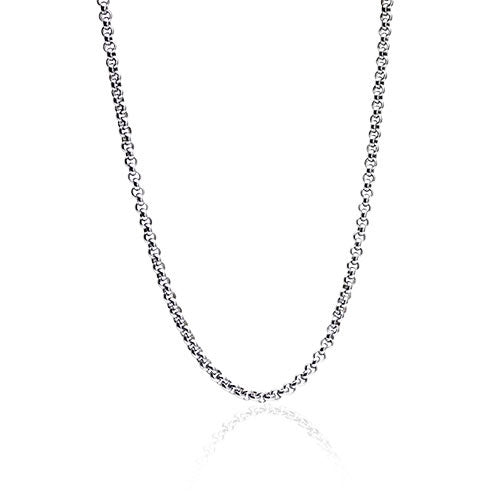 Silver Box Chain 5mm Necklace (48-52cm)