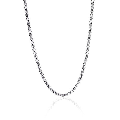 Silver Box Chain 5mm Necklace